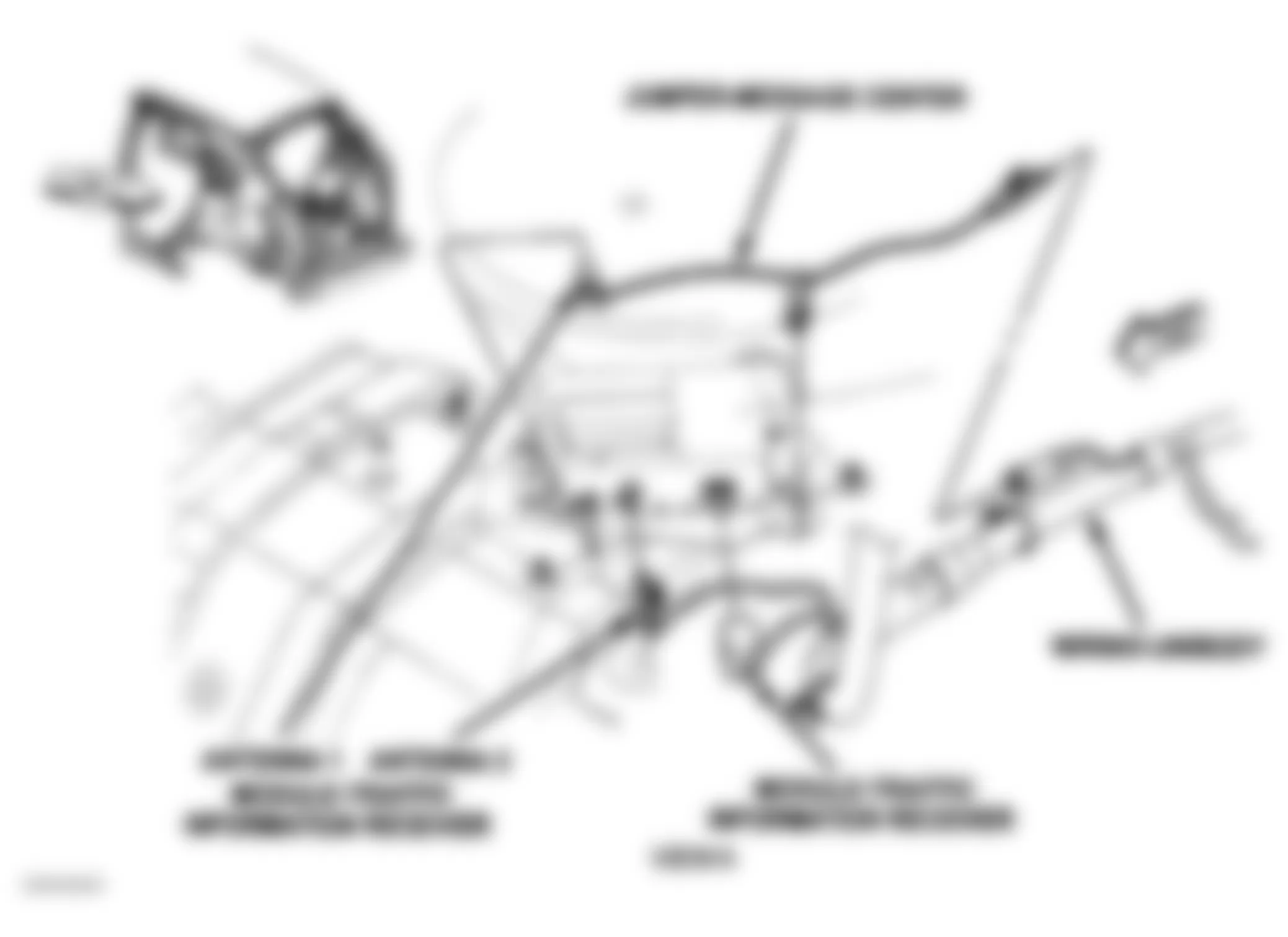 Jeep Compass Limited 2007 - Component Locations -  Body - Left Rear