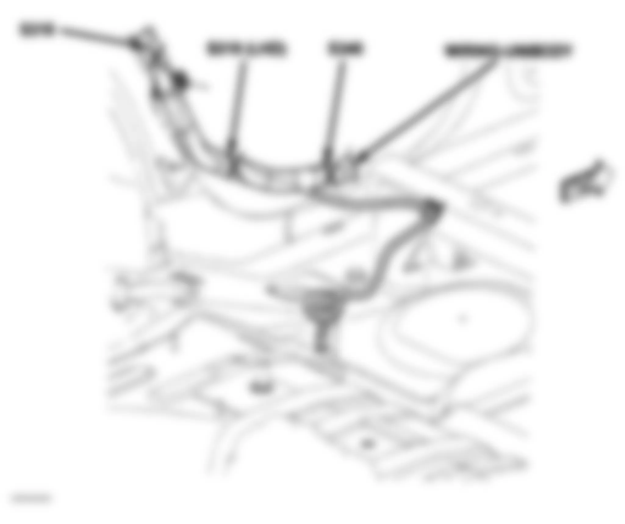Jeep Compass Limited 2007 - Component Locations -  Body - Lower Left Rear