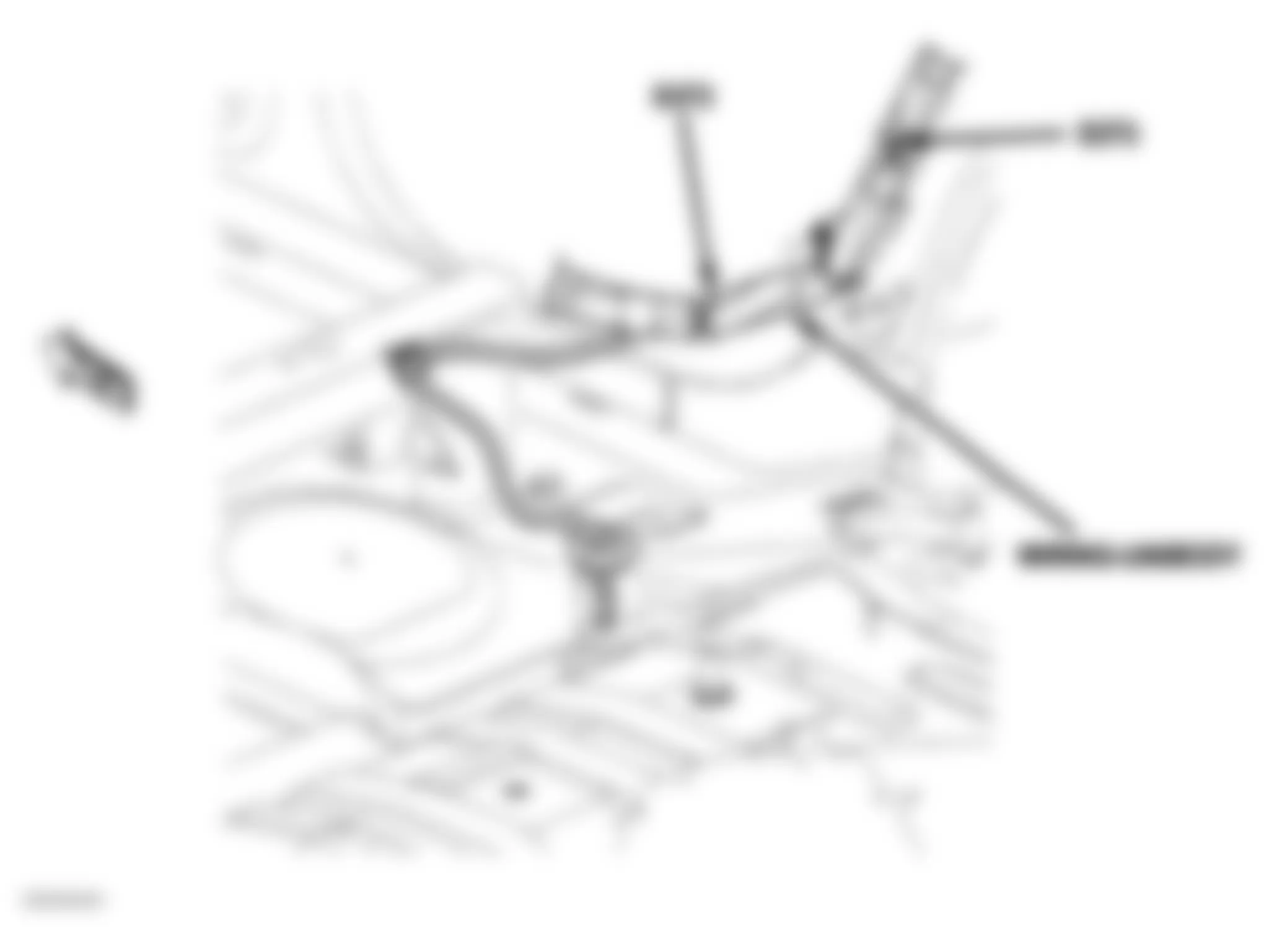 Jeep Compass Limited 2007 - Component Locations -  Body - Lower Right Rear