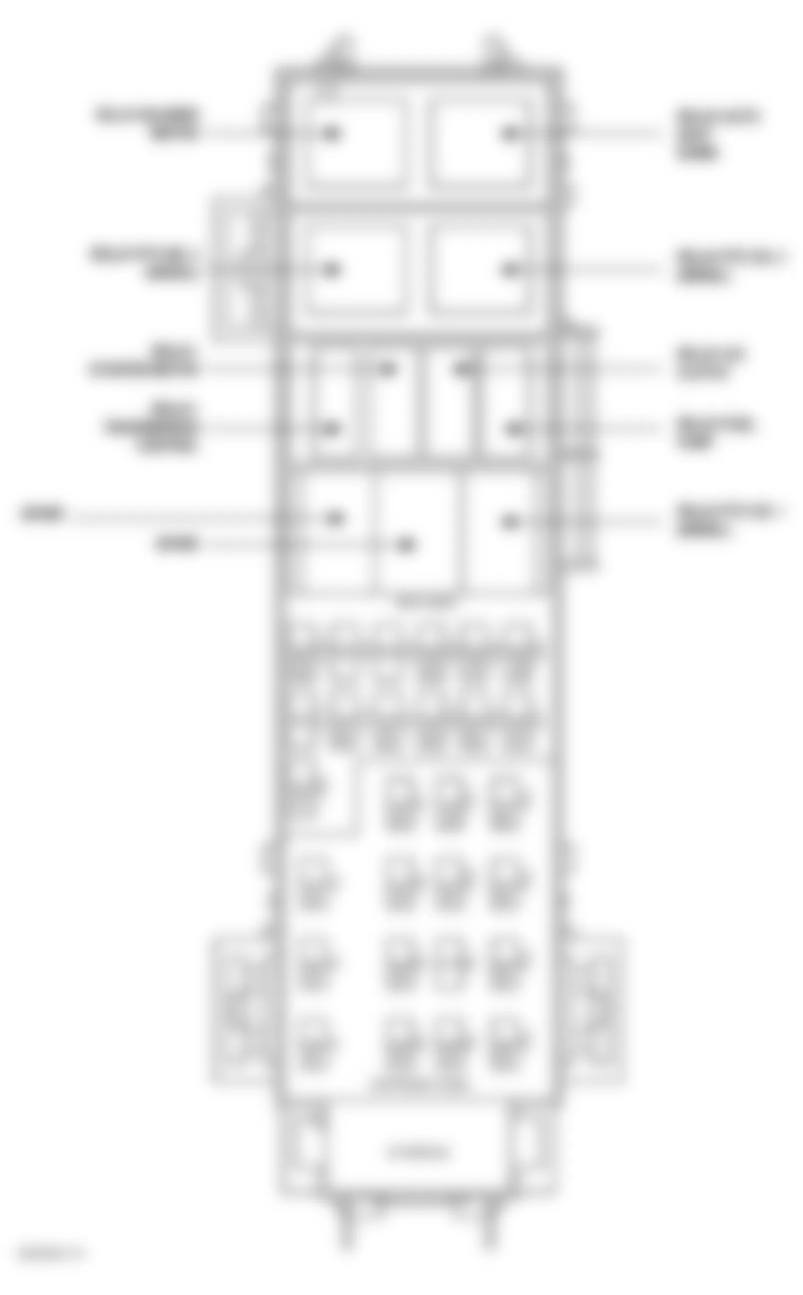 Jeep Grand Cherokee SRT-8 2007 - Component Locations -  Identifying Power Distribution Center Components