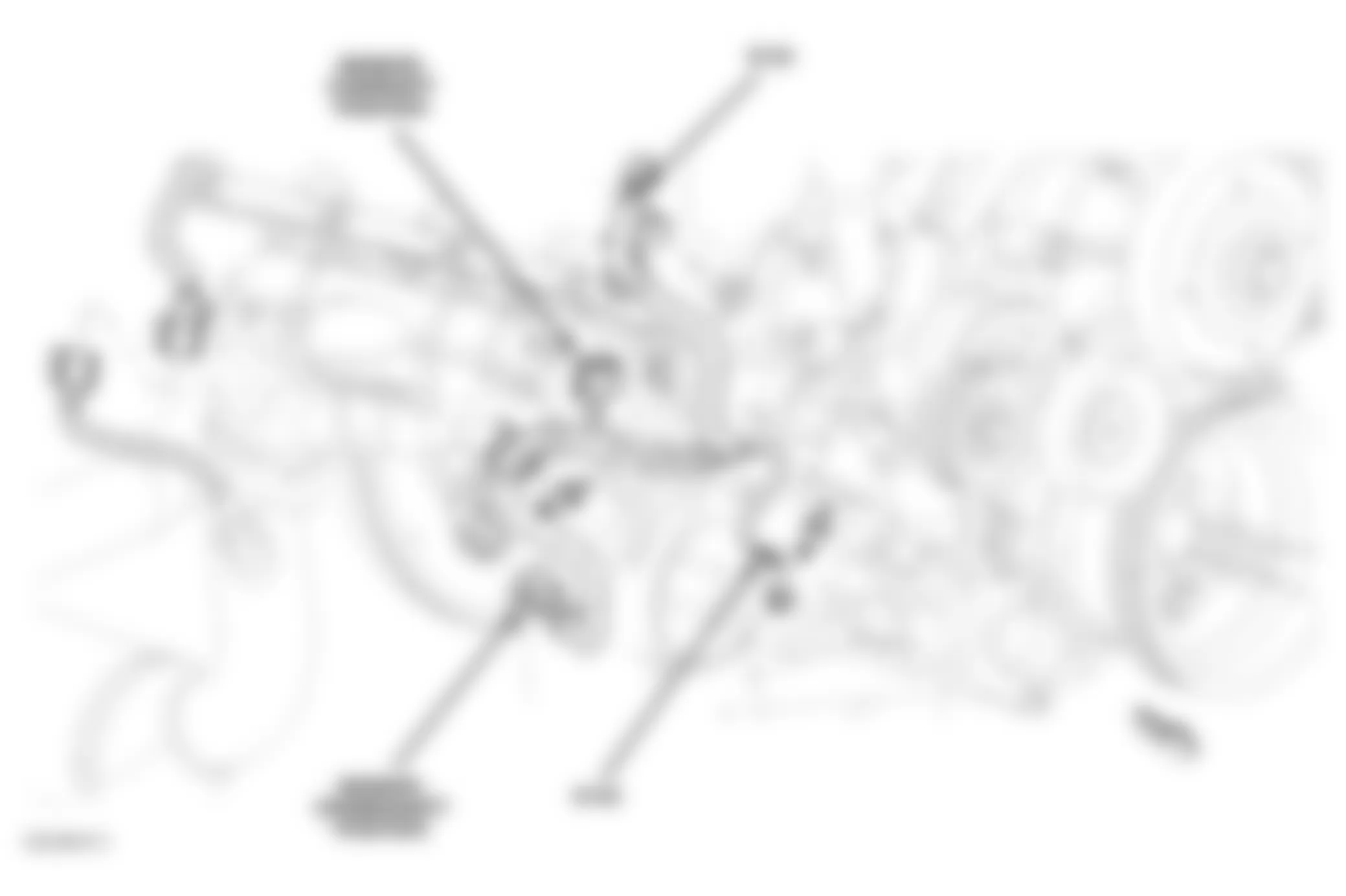 Jeep Liberty Limited 2007 - Component Locations -  Lower Right Of Engine