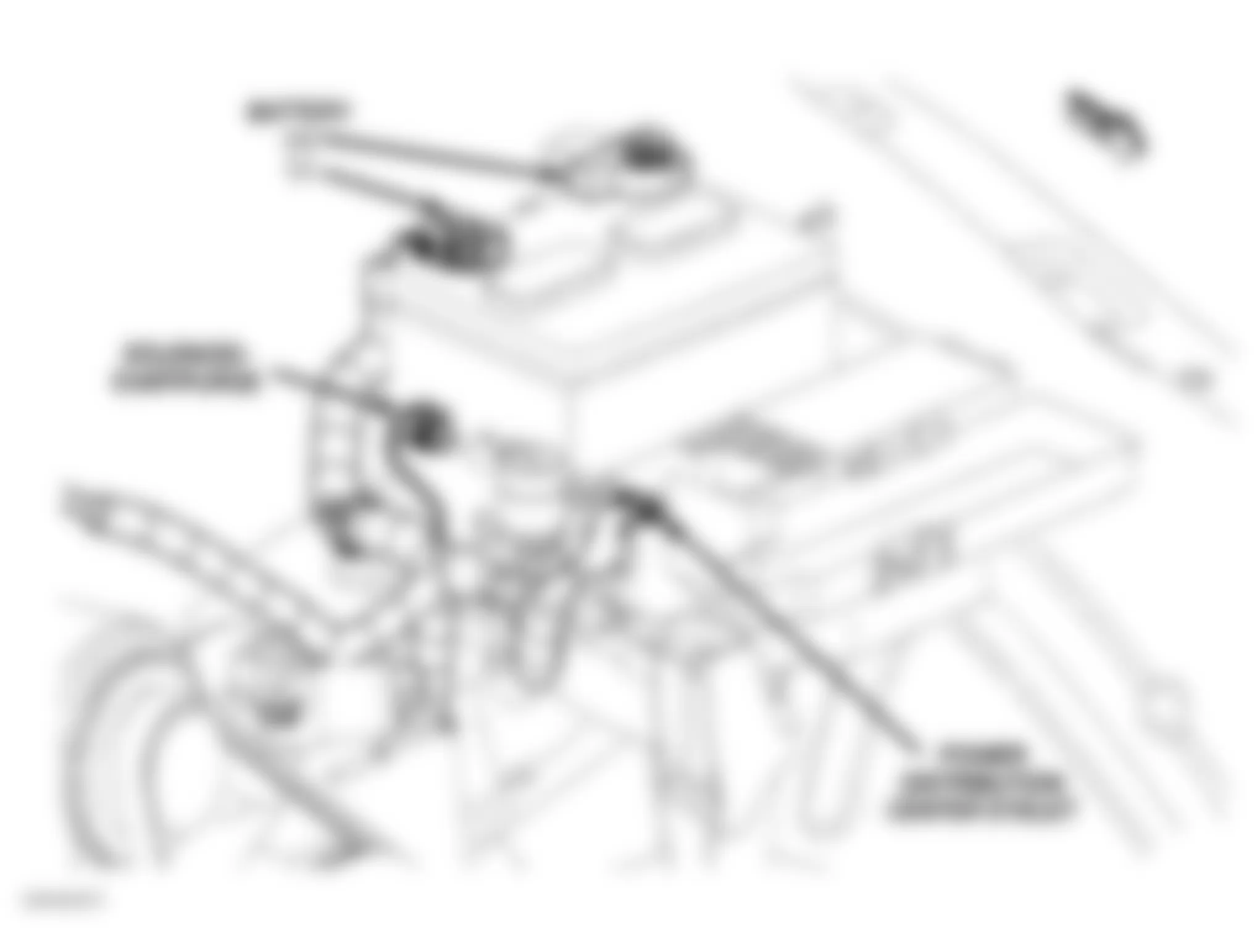 Jeep Liberty Limited 2007 - Component Locations -  Left Side Of Engine Compartment