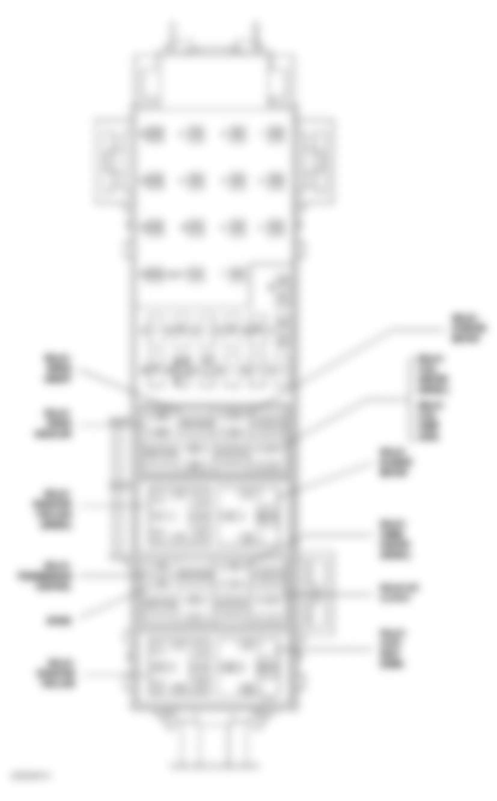 Jeep Liberty Sport 2007 - Component Locations -  Identifying Power Distribution Center Components