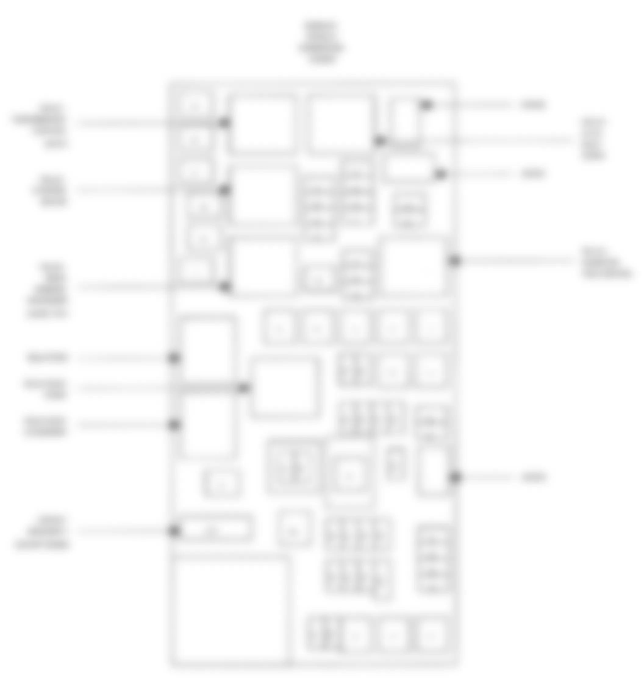 Jeep Wrangler Rubicon 2007 - Component Locations -  Totally Integrated Power Module