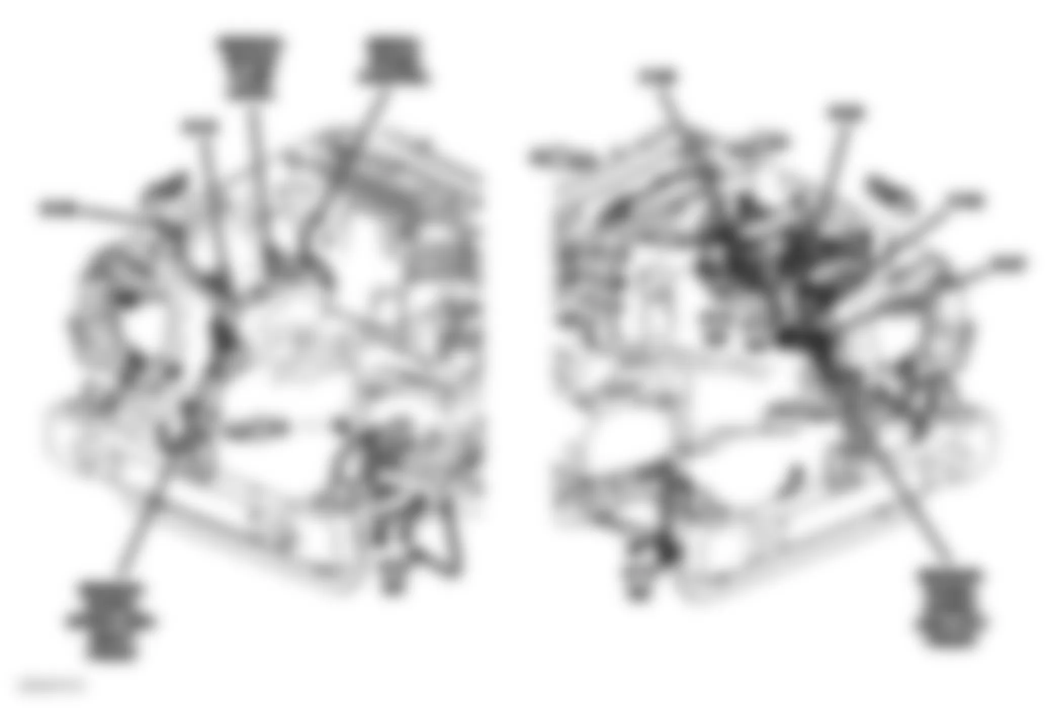 Jeep Grand Cherokee SRT-8 2008 - Component Locations -  Left/Right Side Of Engine Compartment