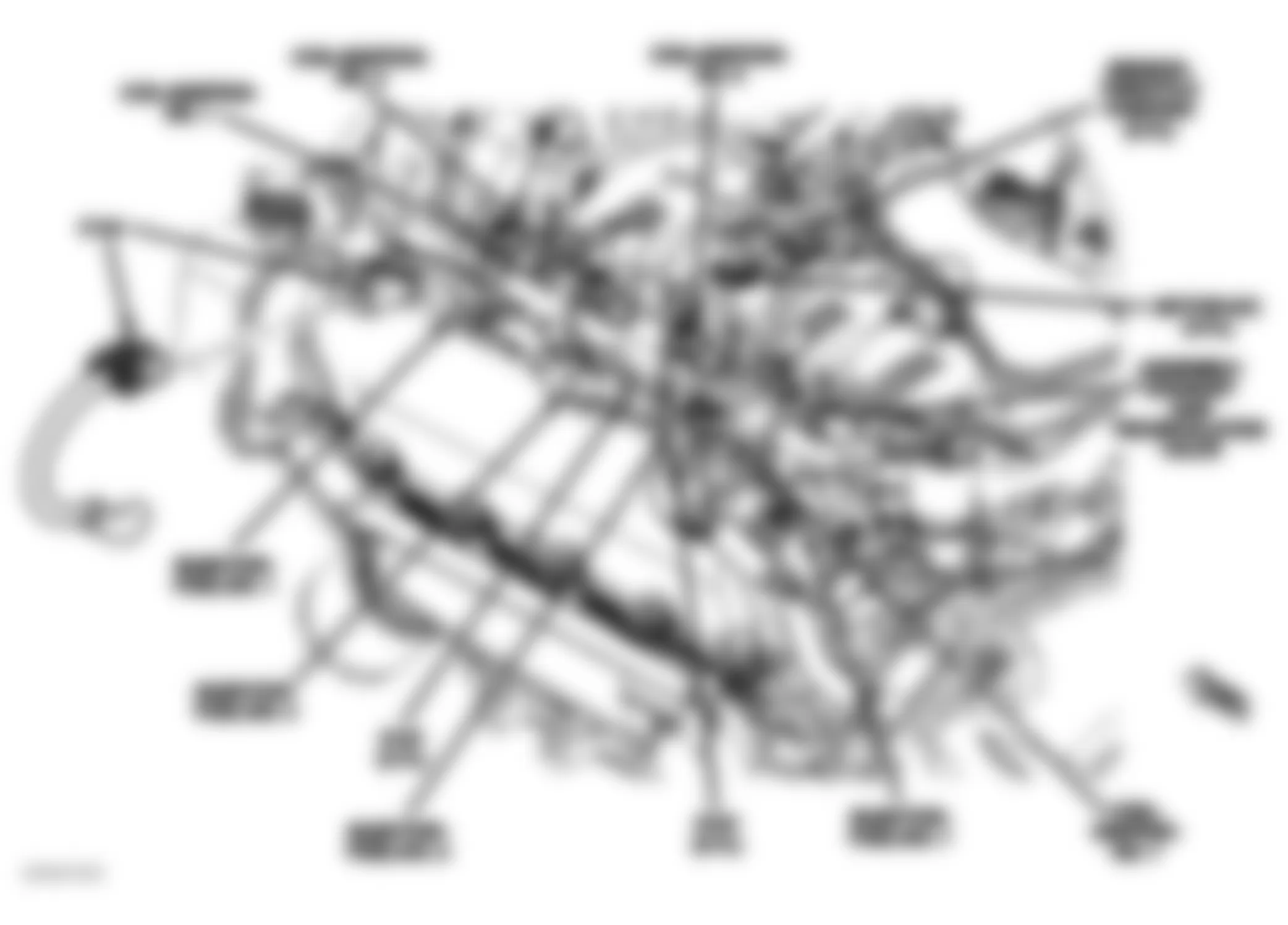 Jeep Commander Limited 2009 - Component Locations -  Left Side Of Engine (3.7L & 4.7L)