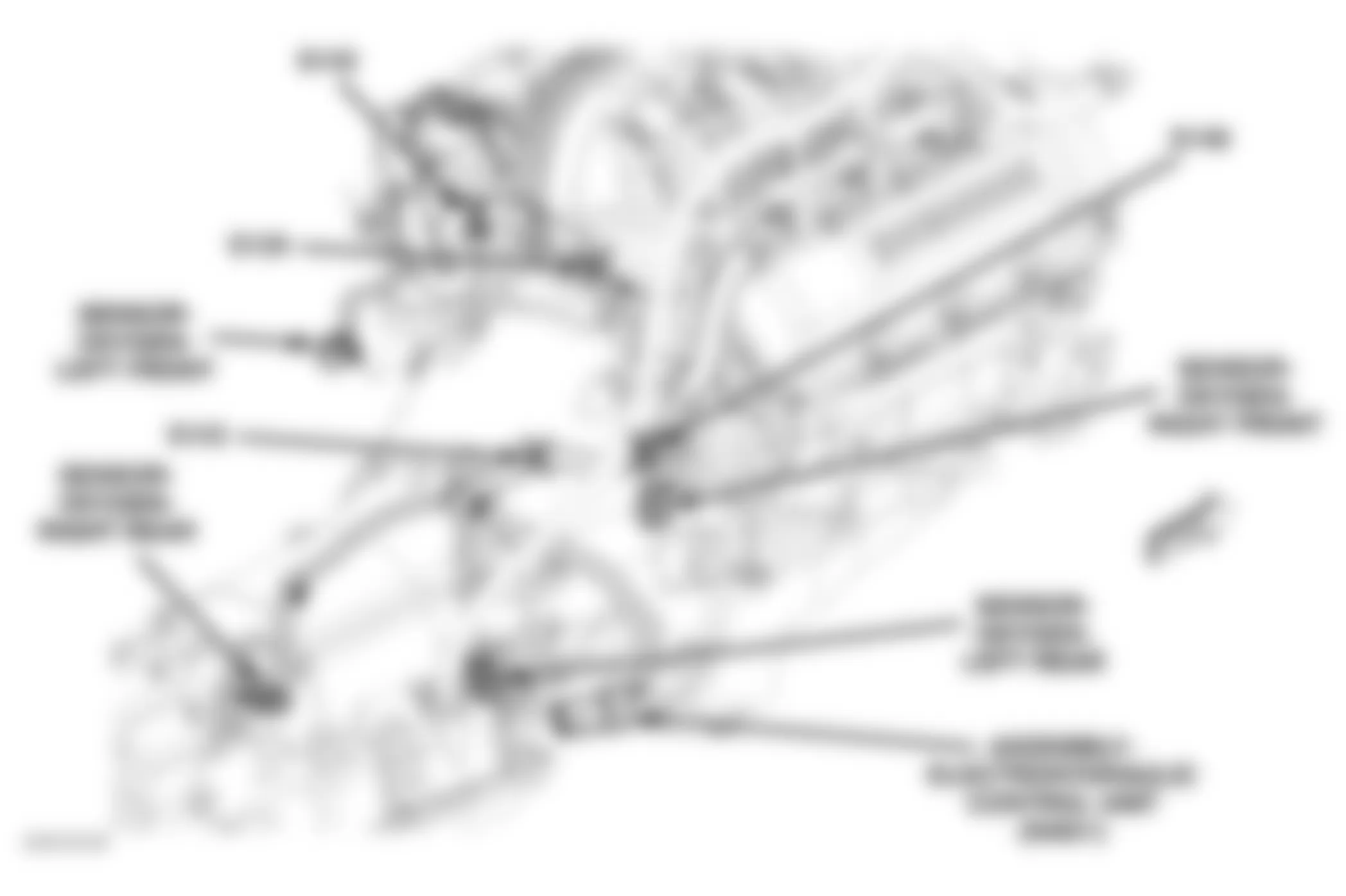 Jeep Commander Limited 2009 - Component Locations -  Right Side Of Transmission (3.7L)