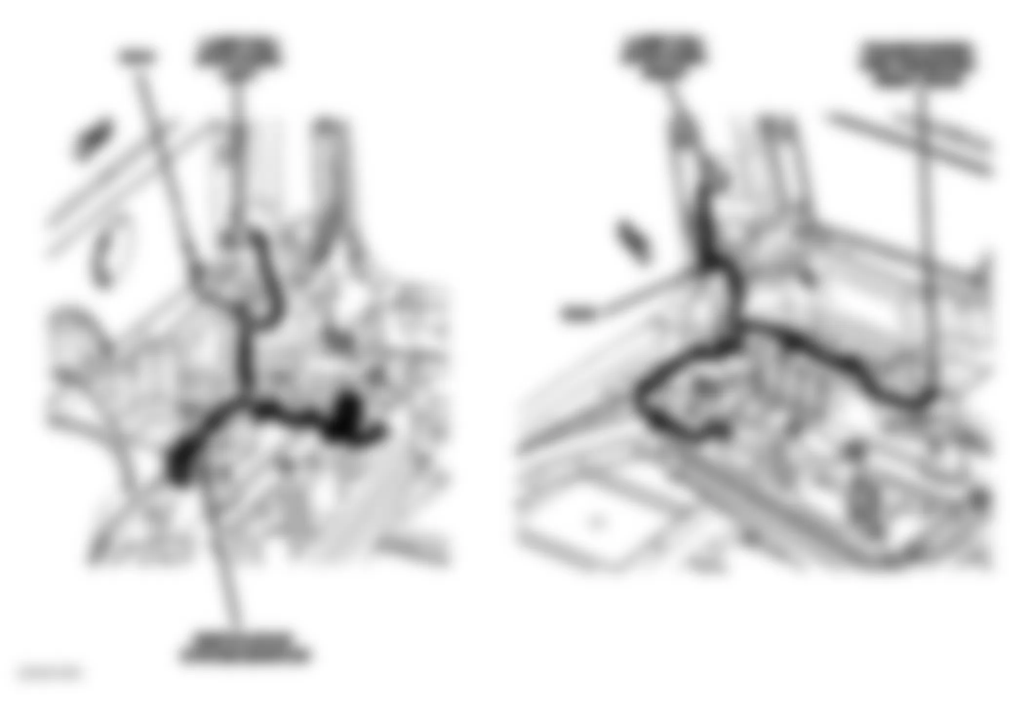 Jeep Commander Limited 2009 - Component Locations -  Left & Right Rear Underbody