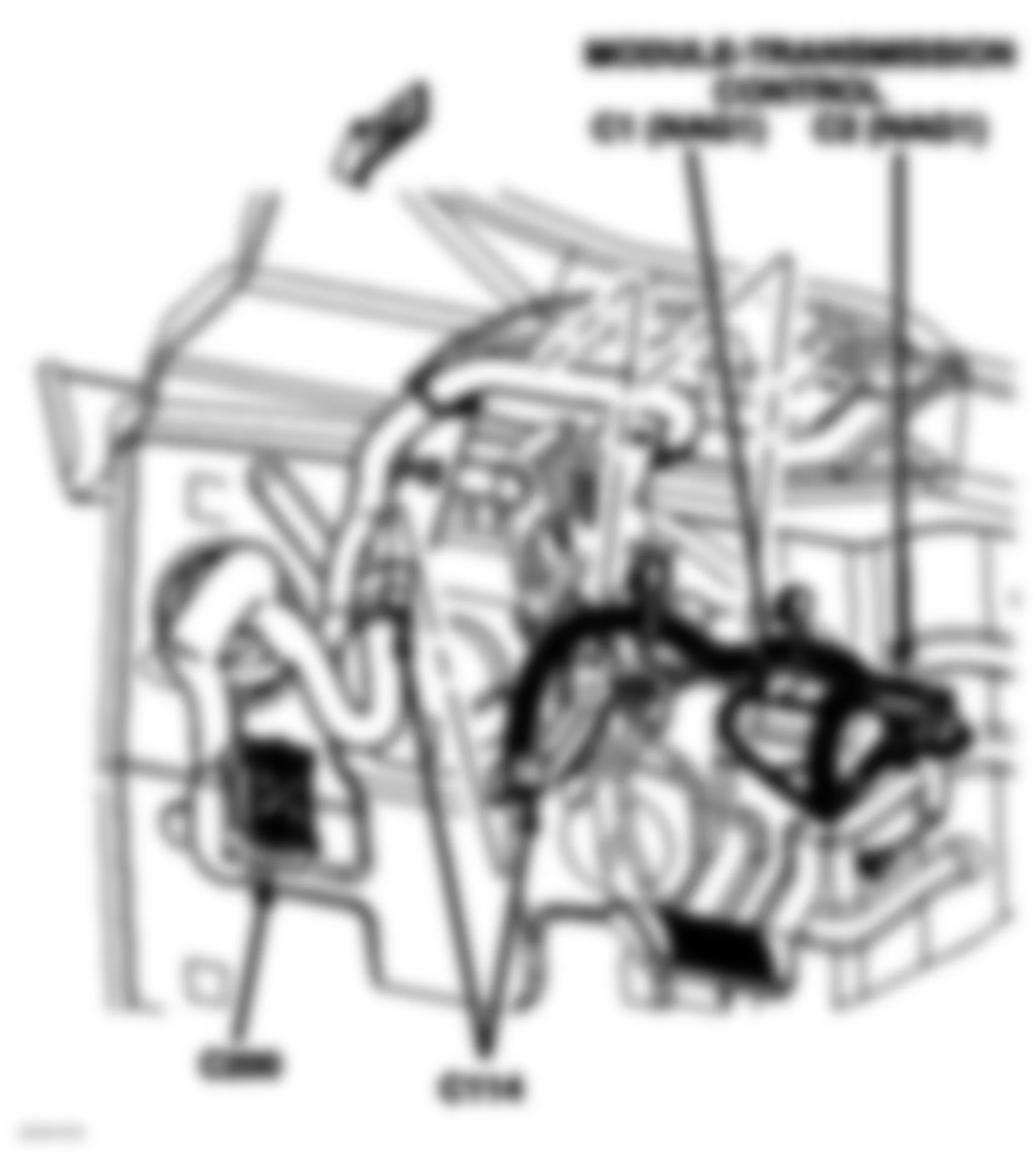 Jeep Commander Limited 2009 - Component Locations -  Under Left Side Of Dash