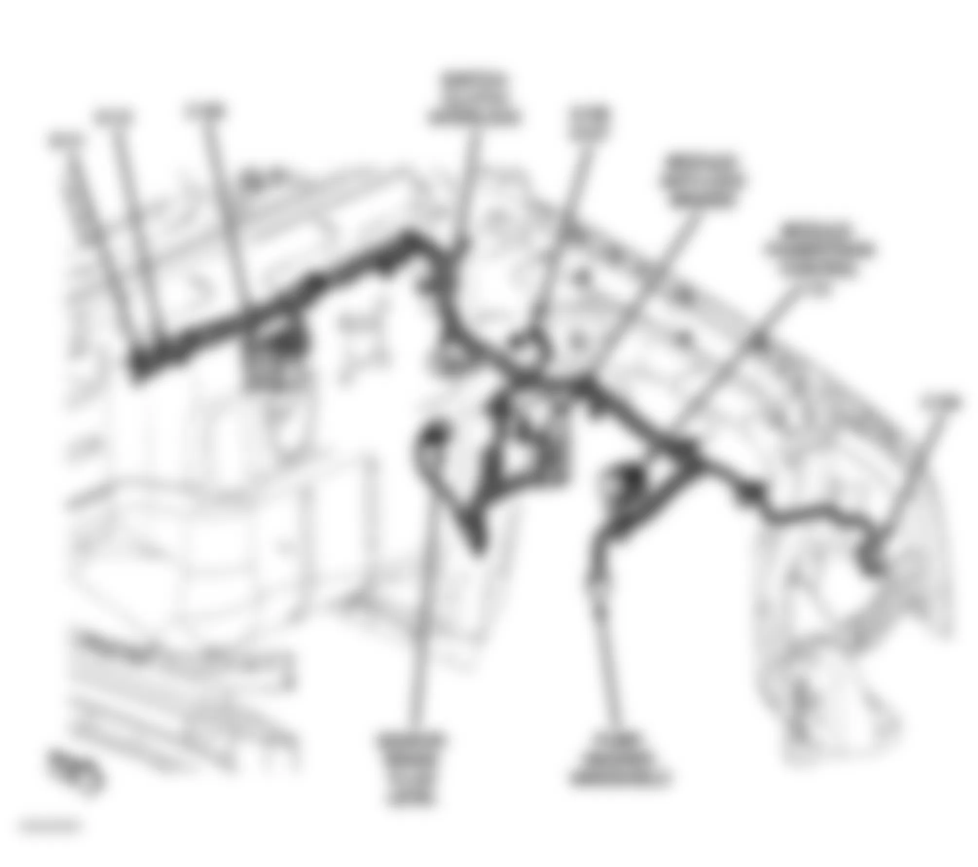 Jeep Wrangler Rubicon 2009 - Component Locations -  Left Side Of Engine Compartment