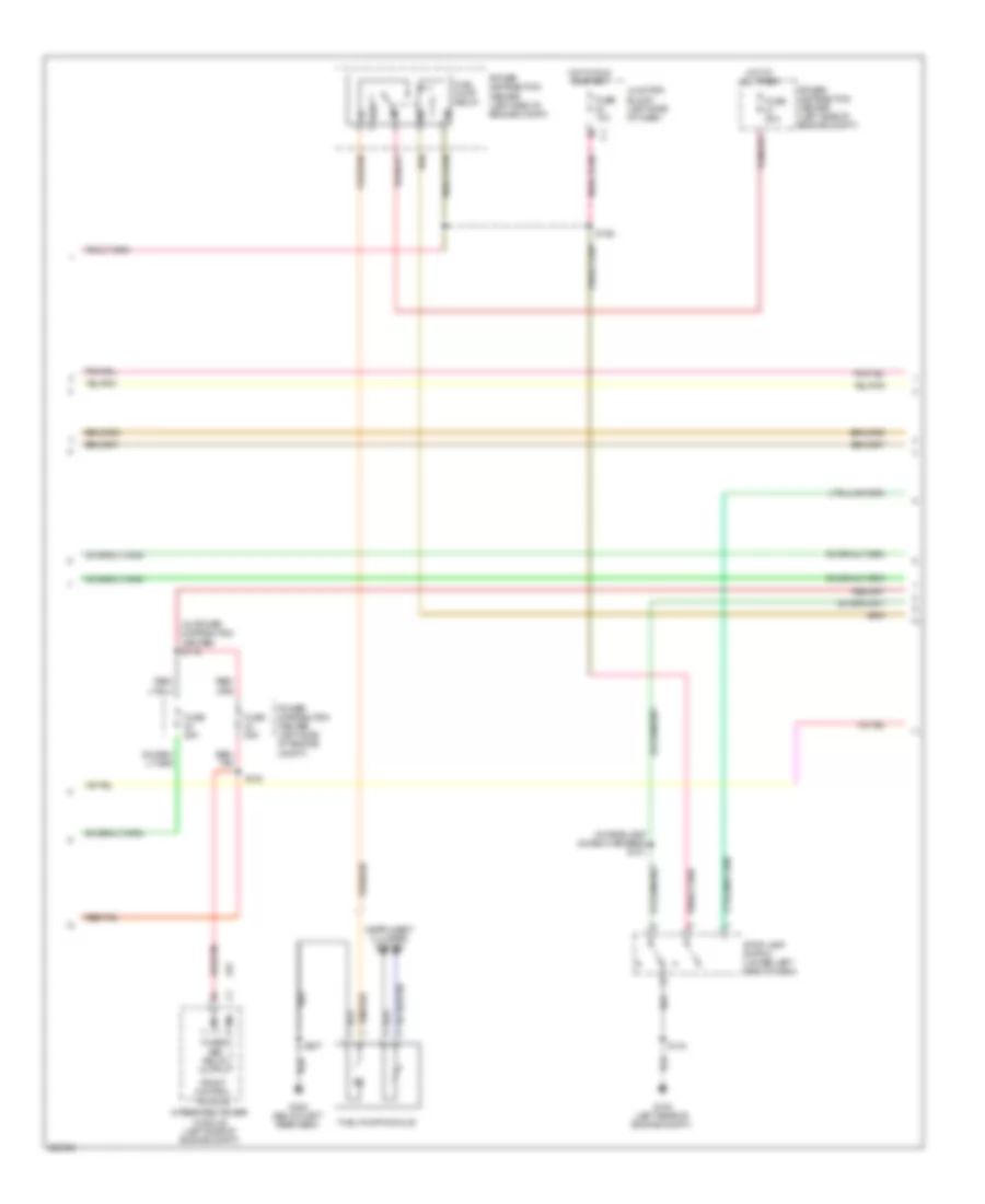 3.7L, Engine Performance Wiring Diagram (4 of 5) for Jeep Commander 2008