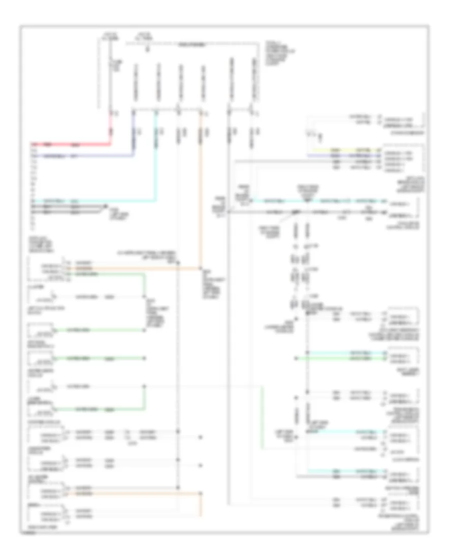 Computer Data Lines Wiring Diagram for Jeep Wrangler Unlimited Sport 2012