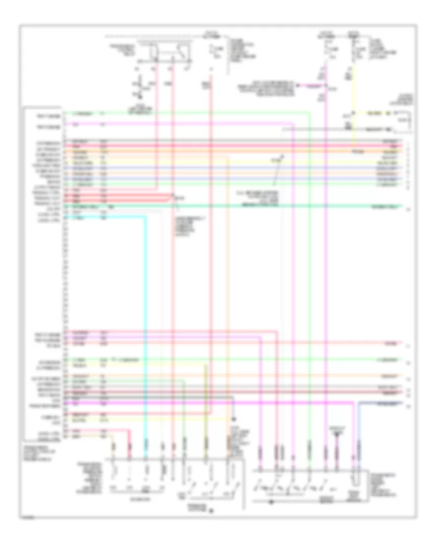 A T Wiring Diagram 1 of 2 for Jeep Wrangler Unlimited 2004