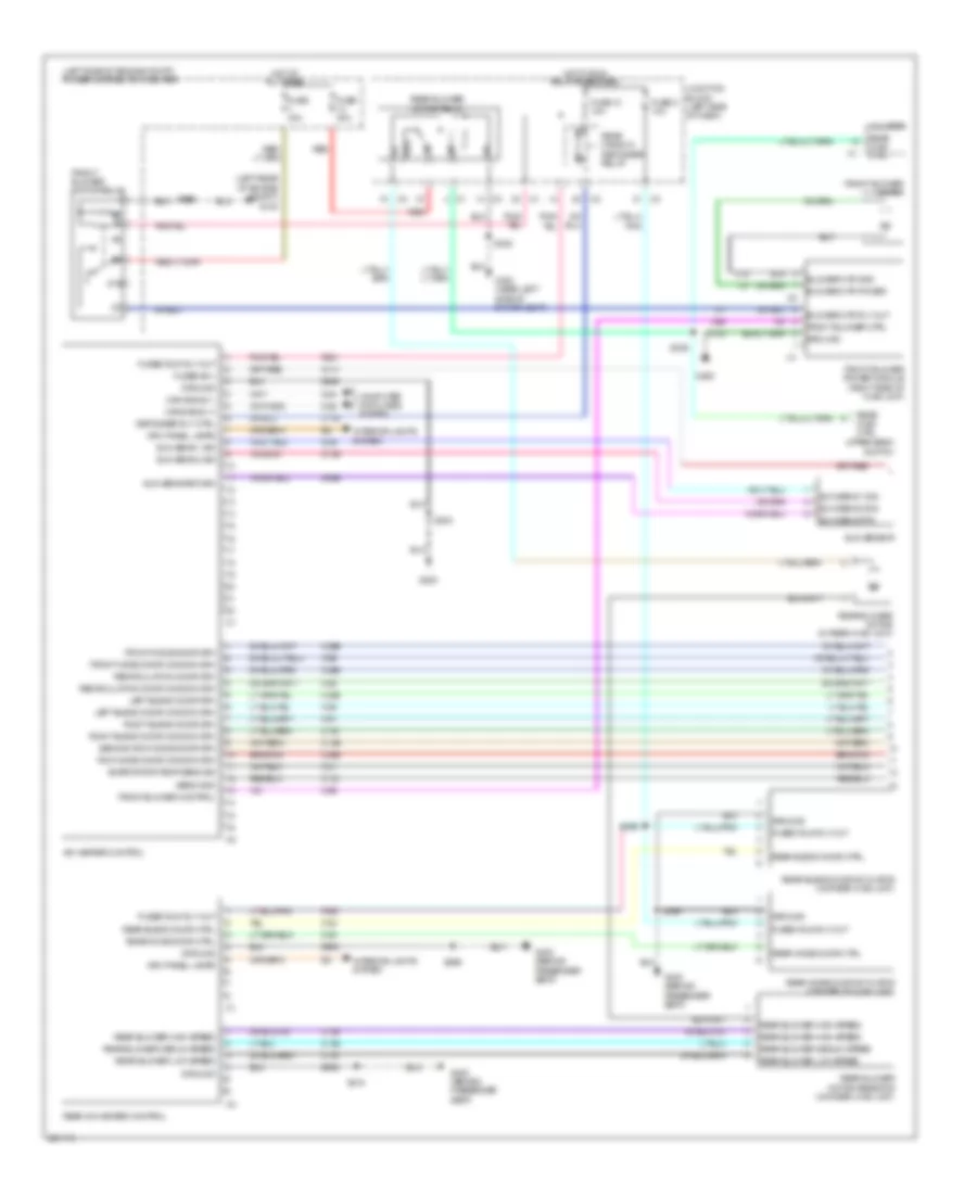 Automatic A C Wiring Diagram 1 of 2 for Jeep Commander Limited 2008