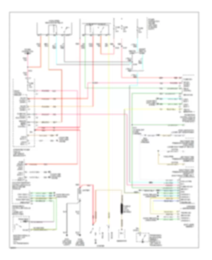 Starting Wiring Diagram for Jeep Commander Limited 2008