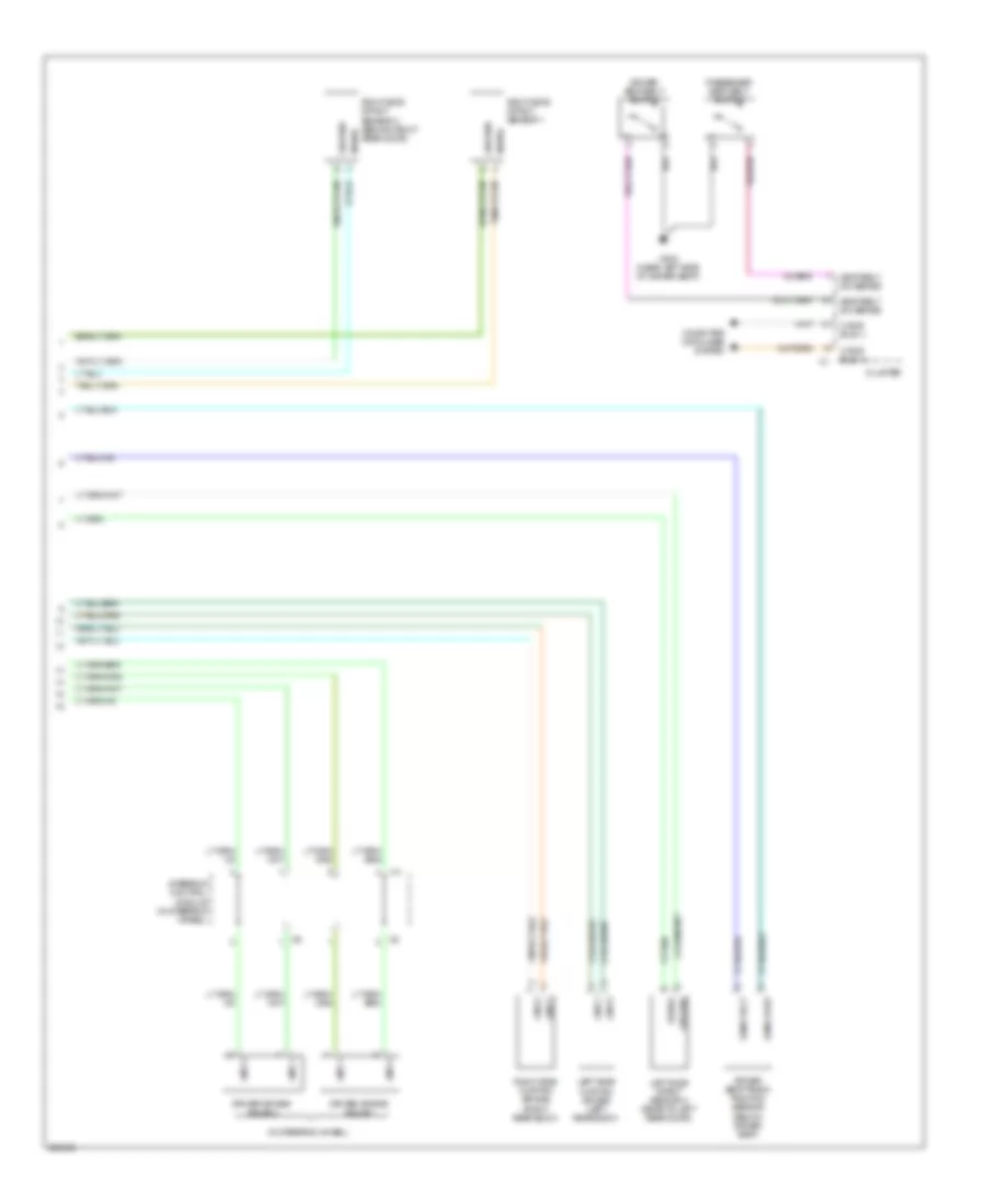Supplemental Restraints Wiring Diagram 2 of 2 for Jeep Commander Limited 2008