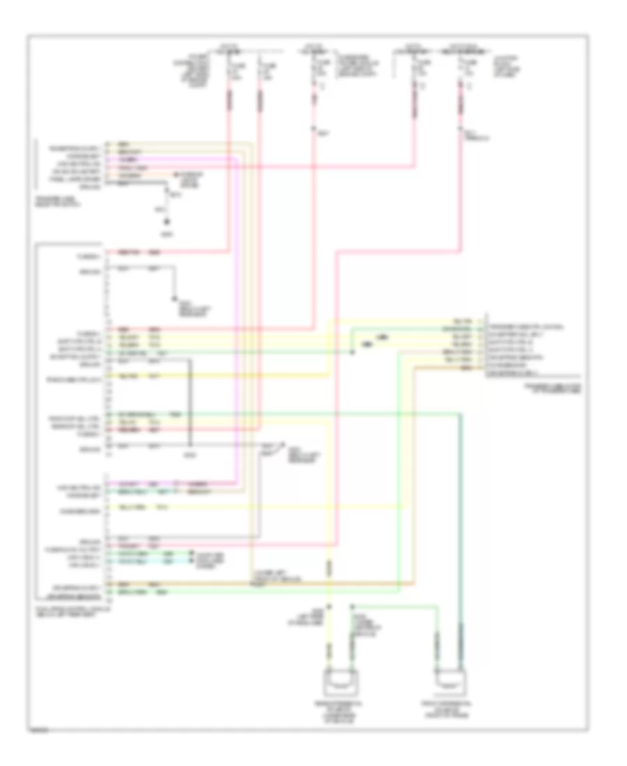 4.7L, 4WD Wiring Diagram for Jeep Commander Overland 2008