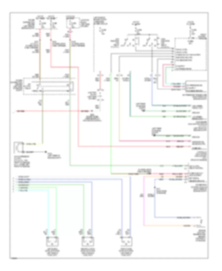 Automatic A C Wiring Diagram 2 of 2 for Jeep Grand Cherokee Laredo 2005