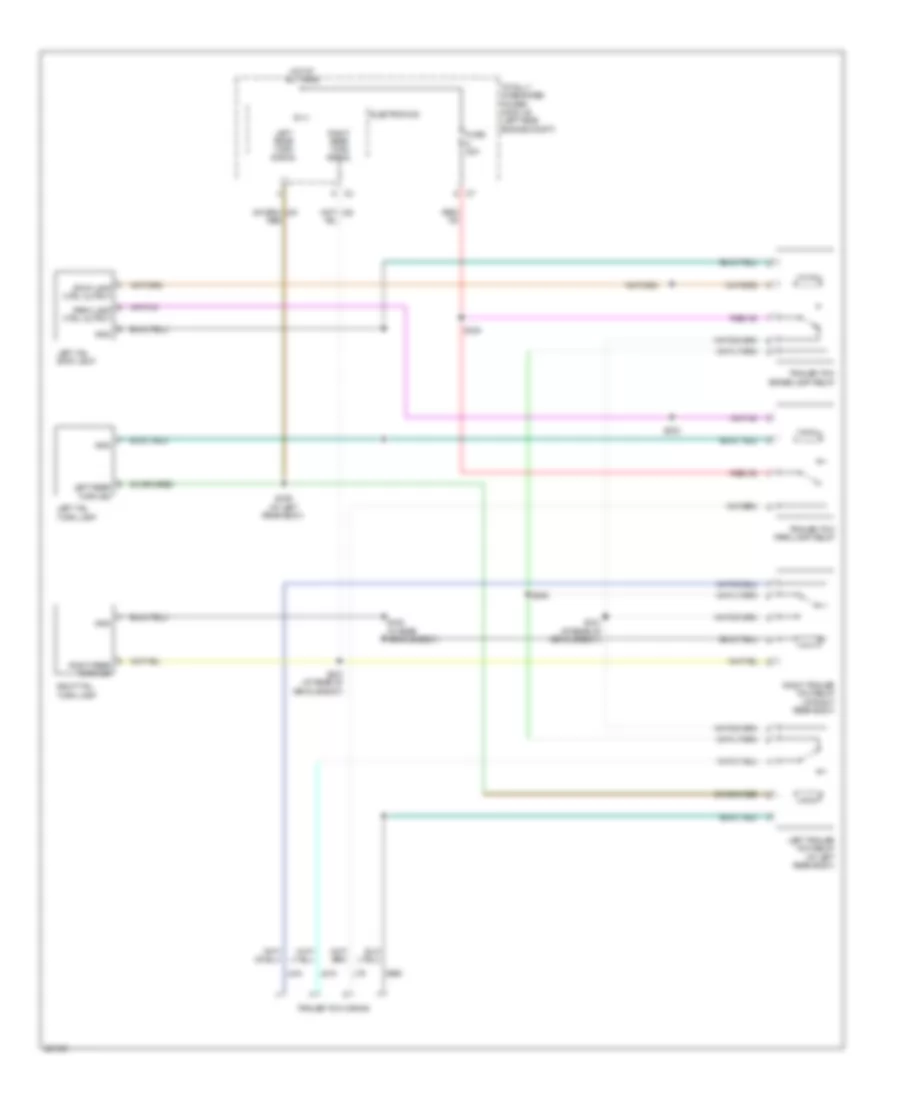 Trailer Tow Wiring Diagram for Jeep Compass Limited 2008