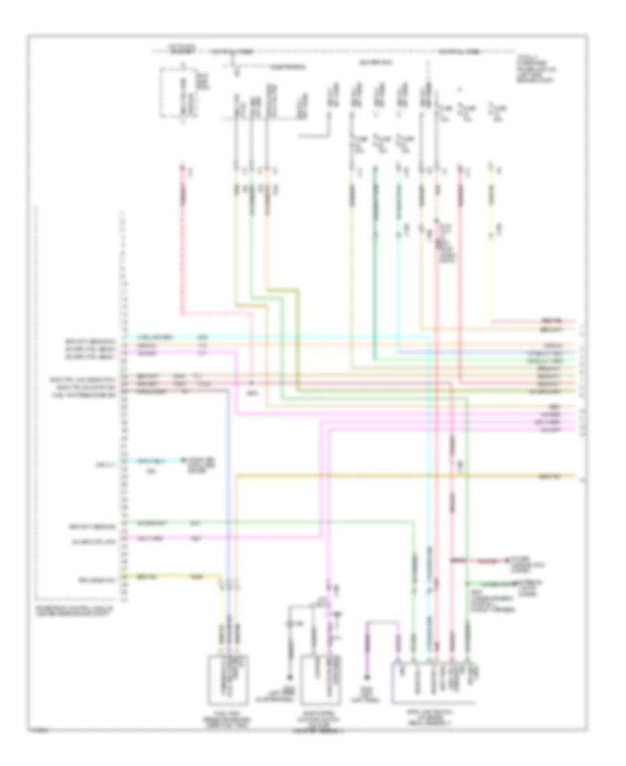 2.4L, Engine Performance Wiring Diagram (1 of 5) for Jeep Compass Limited 2013