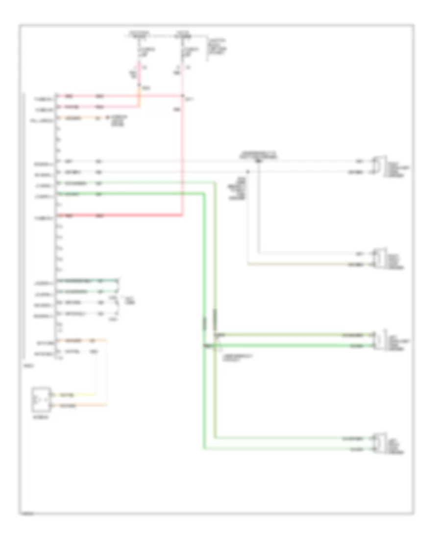 Radio Wiring Diagram Base for Jeep Liberty Limited 2005