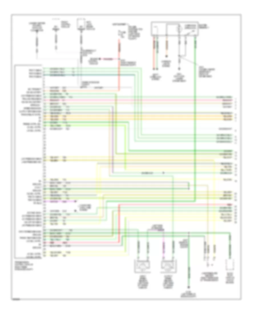 2 8L Diesel A T Wiring Diagram 1 of 2 for Jeep Liberty Limited 2005