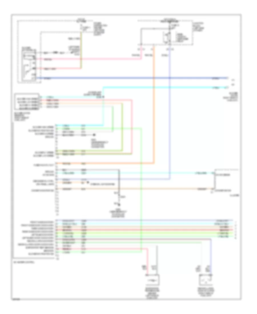 Manual A C Wiring Diagram 1 of 2 for Jeep Grand Cherokee Laredo 2008