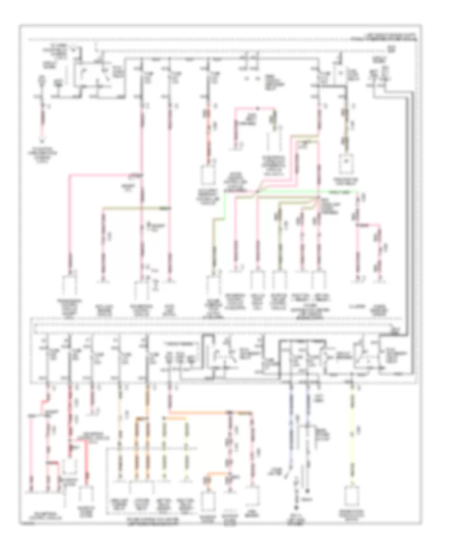 Power Distribution Wiring Diagram 3 of 4 for Jeep Grand Cherokee Laredo 2013