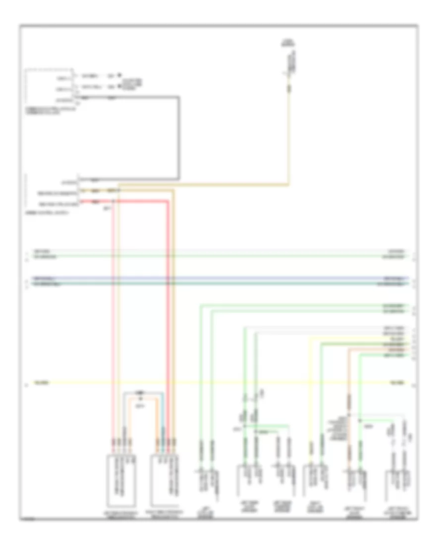 Radio Wiring Diagram (2 of 3) for Jeep Grand Cherokee Laredo 2013