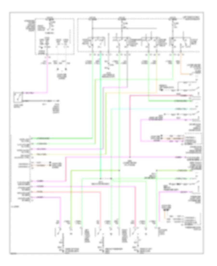 Anti-theft Wiring Diagram for Jeep Grand Cherokee Limited 2008