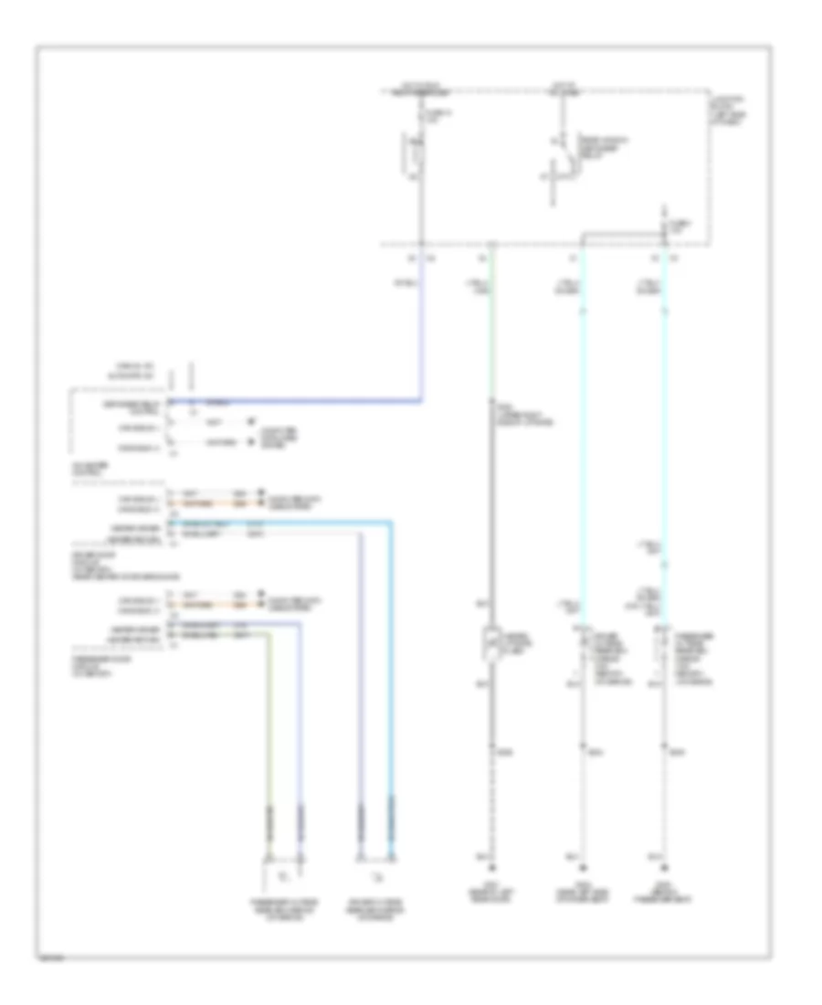Defoggers Wiring Diagram for Jeep Grand Cherokee Limited 2008