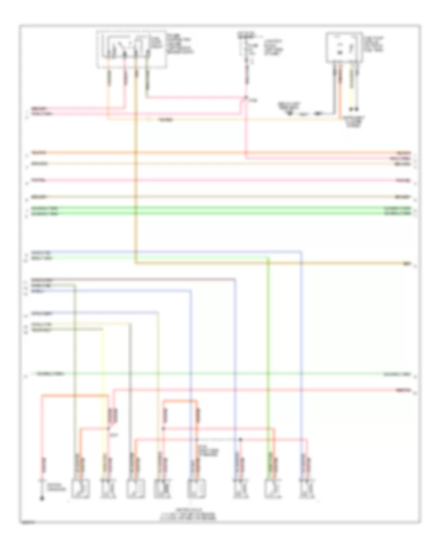 3.7L, Engine Performance Wiring Diagram (4 of 5) for Jeep Grand Cherokee Limited 2008