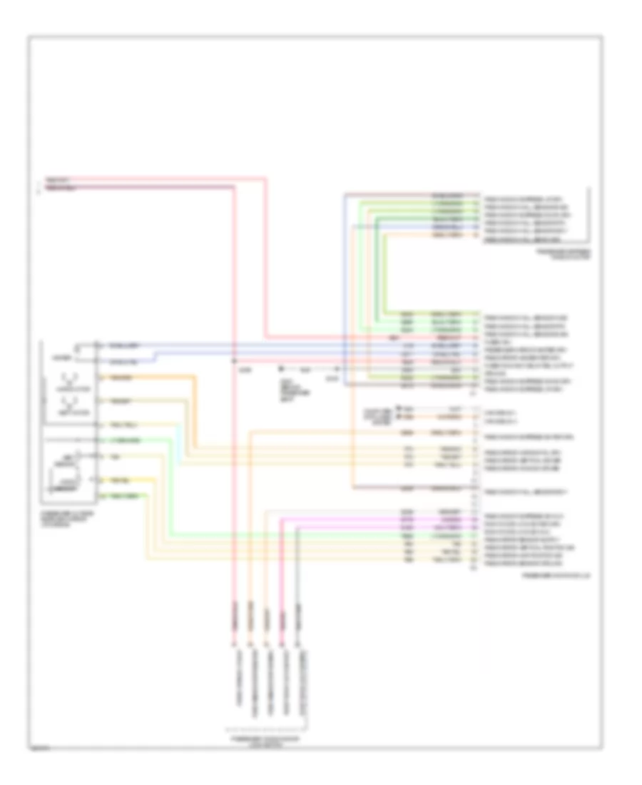 Memory Systems Wiring Diagram 3 of 3 for Jeep Grand Cherokee Limited 2008
