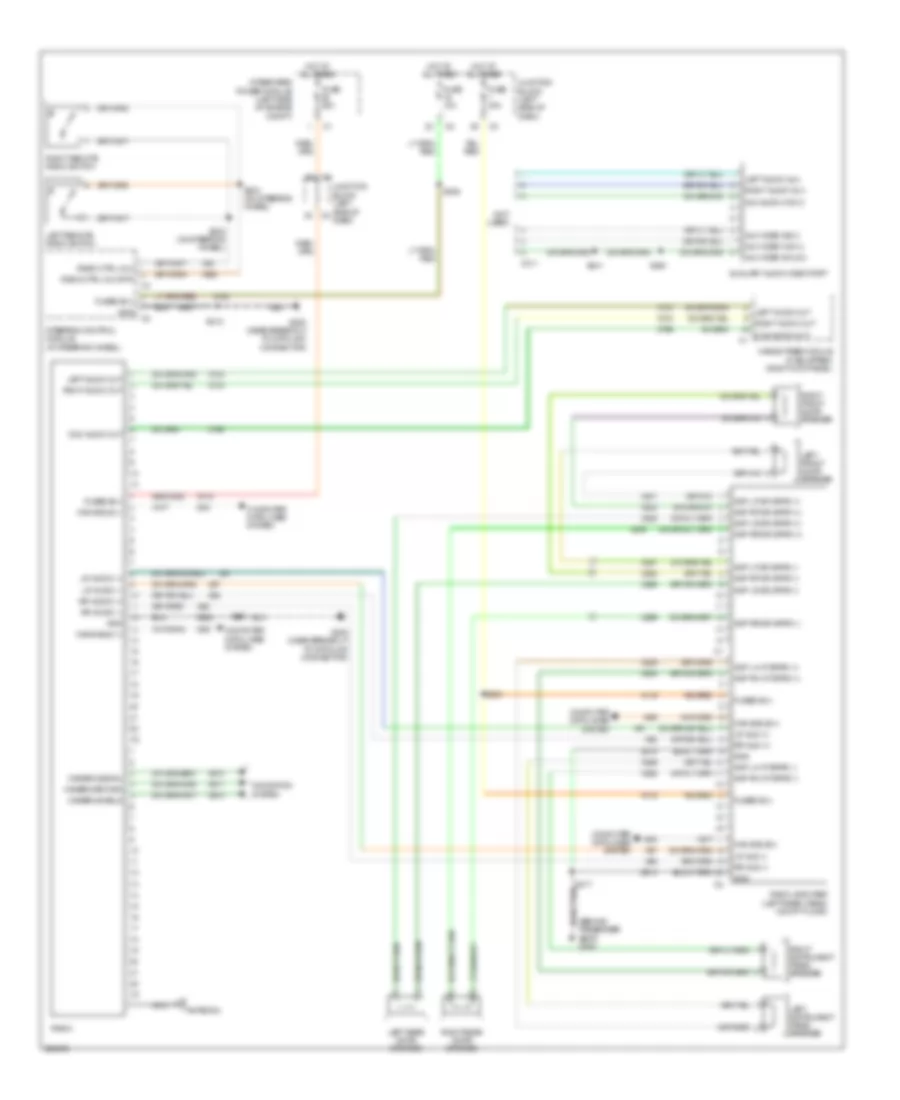 Radio Wiring Diagram, Premium for Jeep Grand Cherokee Limited 2008