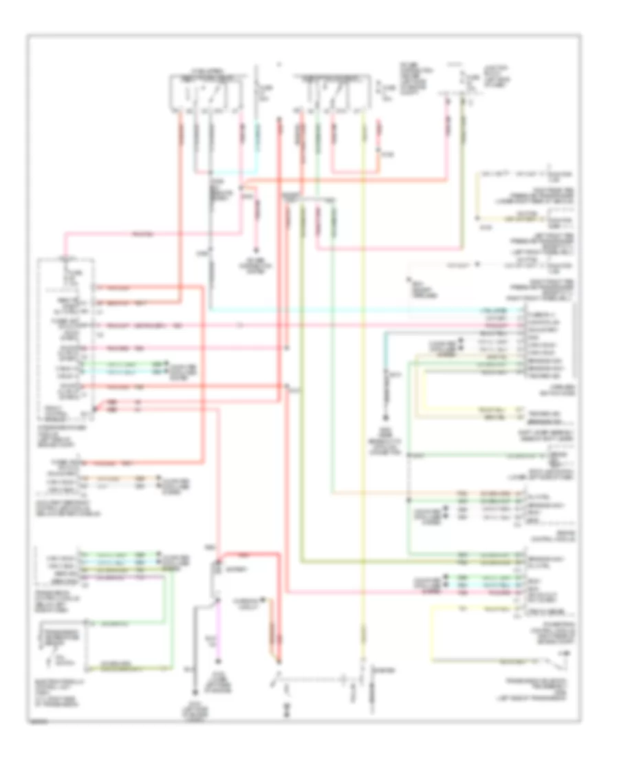 Starting Wiring Diagram for Jeep Grand Cherokee Limited 2008
