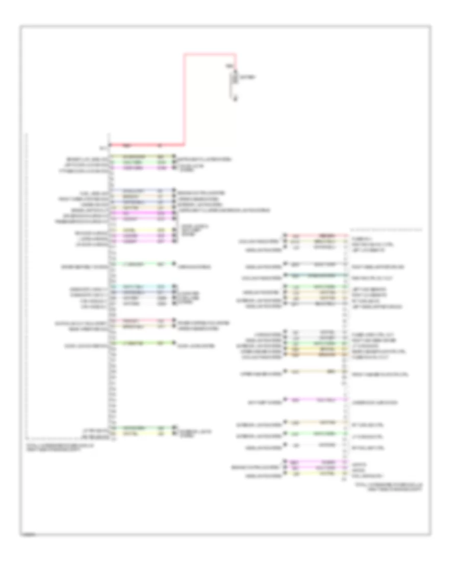 Body Control Modules Wiring Diagram 2 of 2 for Jeep Wrangler Unlimited Mountain 2010