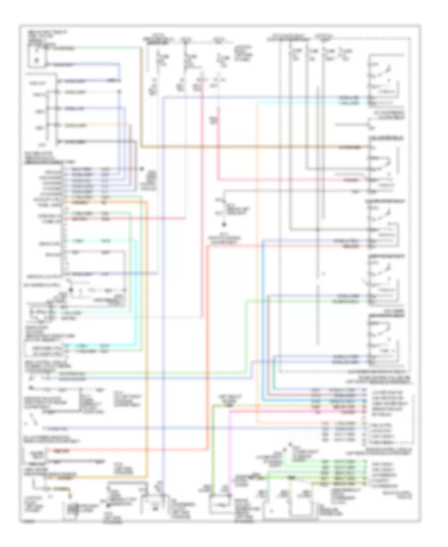2.8L Diesel, Manual AC Wiring Diagram for Jeep Liberty Rocky Mountain Edition 2005