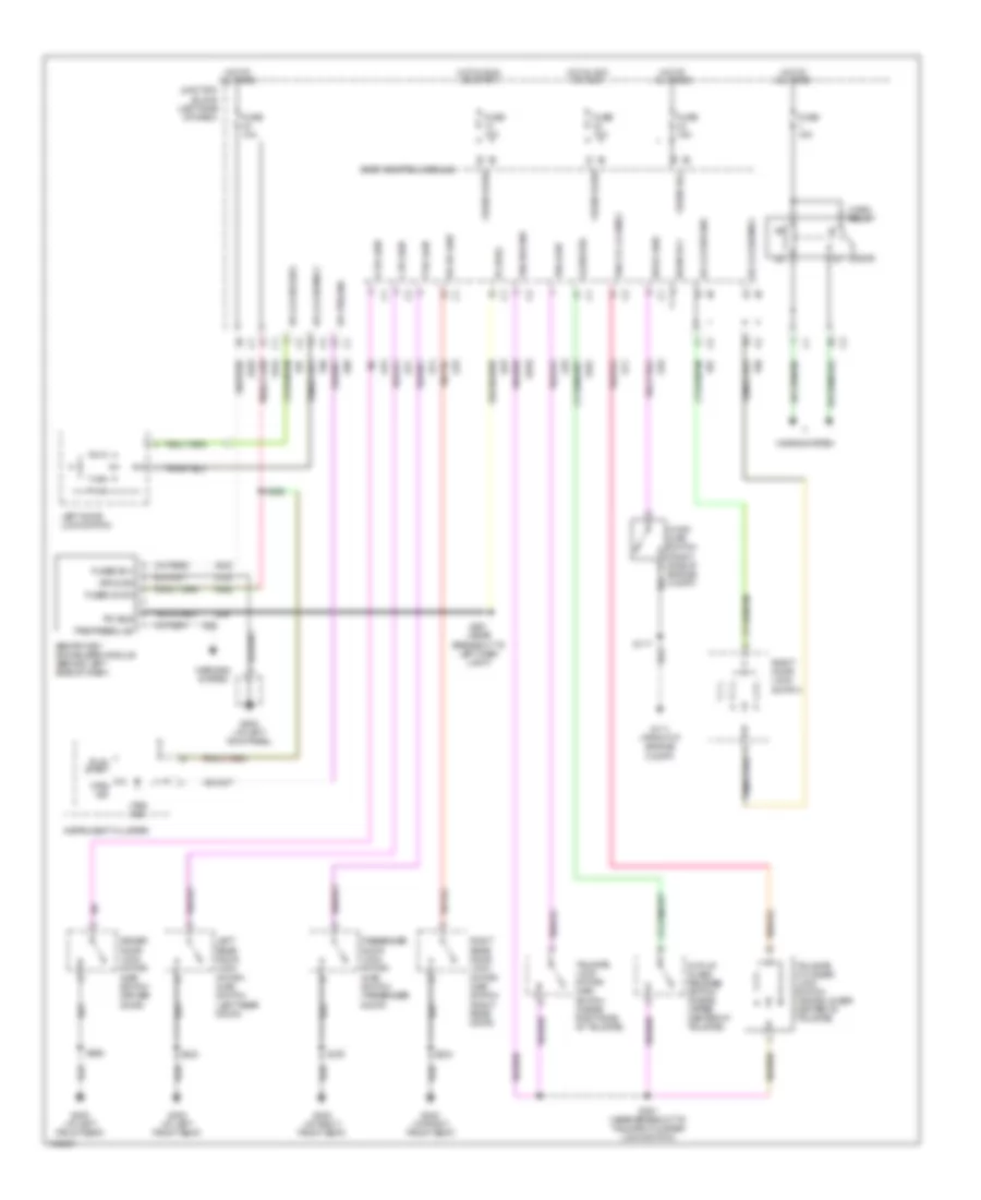 Anti-theft Wiring Diagram for Jeep Liberty Rocky Mountain Edition 2005