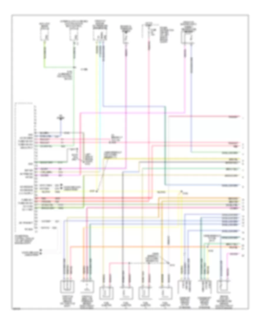 2 4L Engine Performance Wiring Diagram 1 of 3 for Jeep Liberty Rocky Mountain Edition 2005