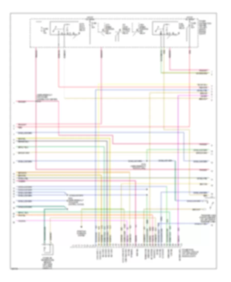 2.4L, Engine Performance Wiring Diagram (2 of 3) for Jeep Liberty Rocky Mountain Edition 2005