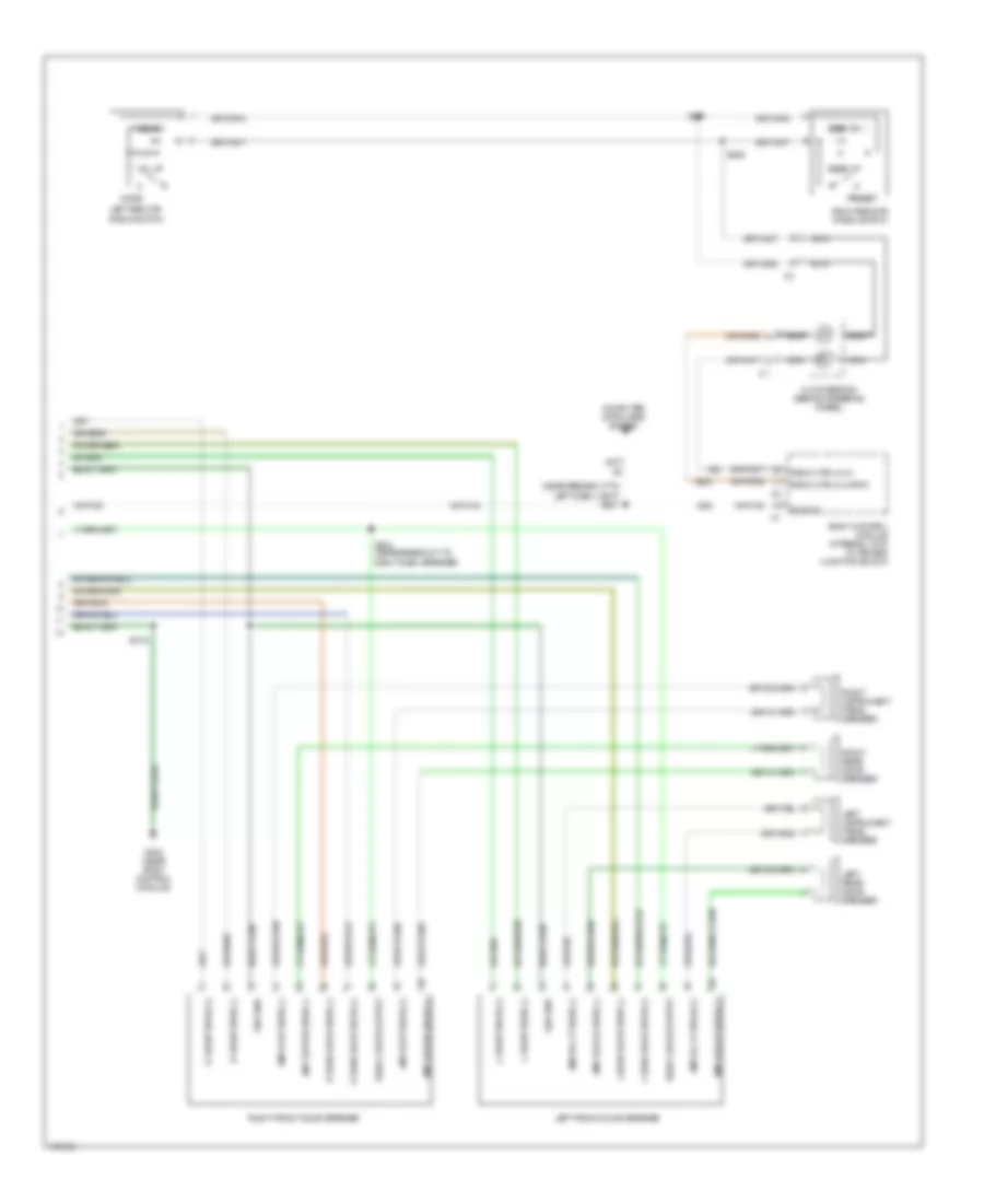 Radio Wiring Diagram Premium 2 of 2 for Jeep Liberty Rocky Mountain Edition 2005