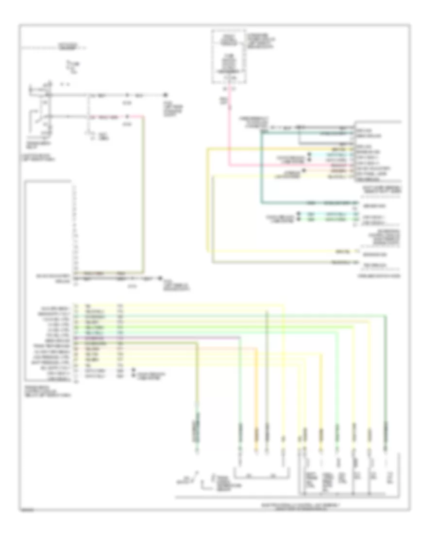 3.7L, Transmission Wiring Diagram for Jeep Grand Cherokee Overland 2008