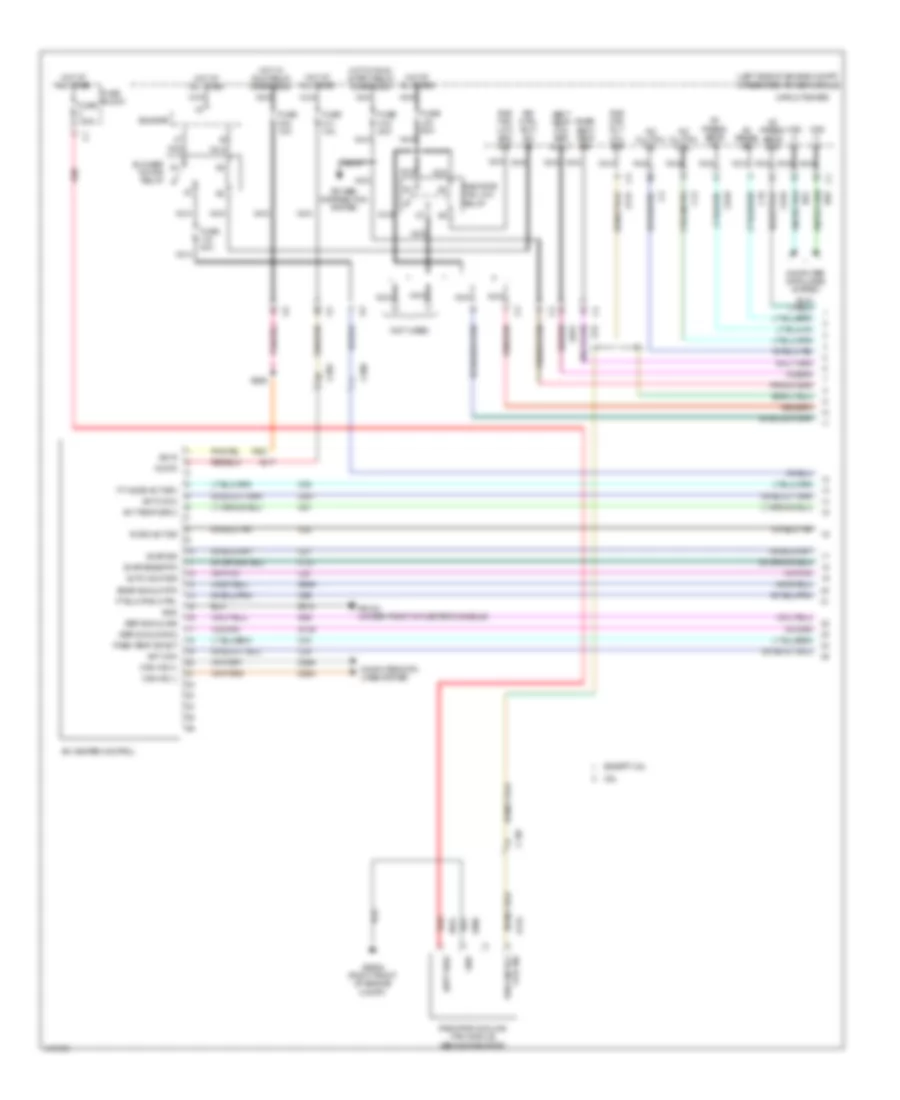 Automatic AC Wiring Diagram (1 of 2) for Jeep Grand Cherokee Limited 2013