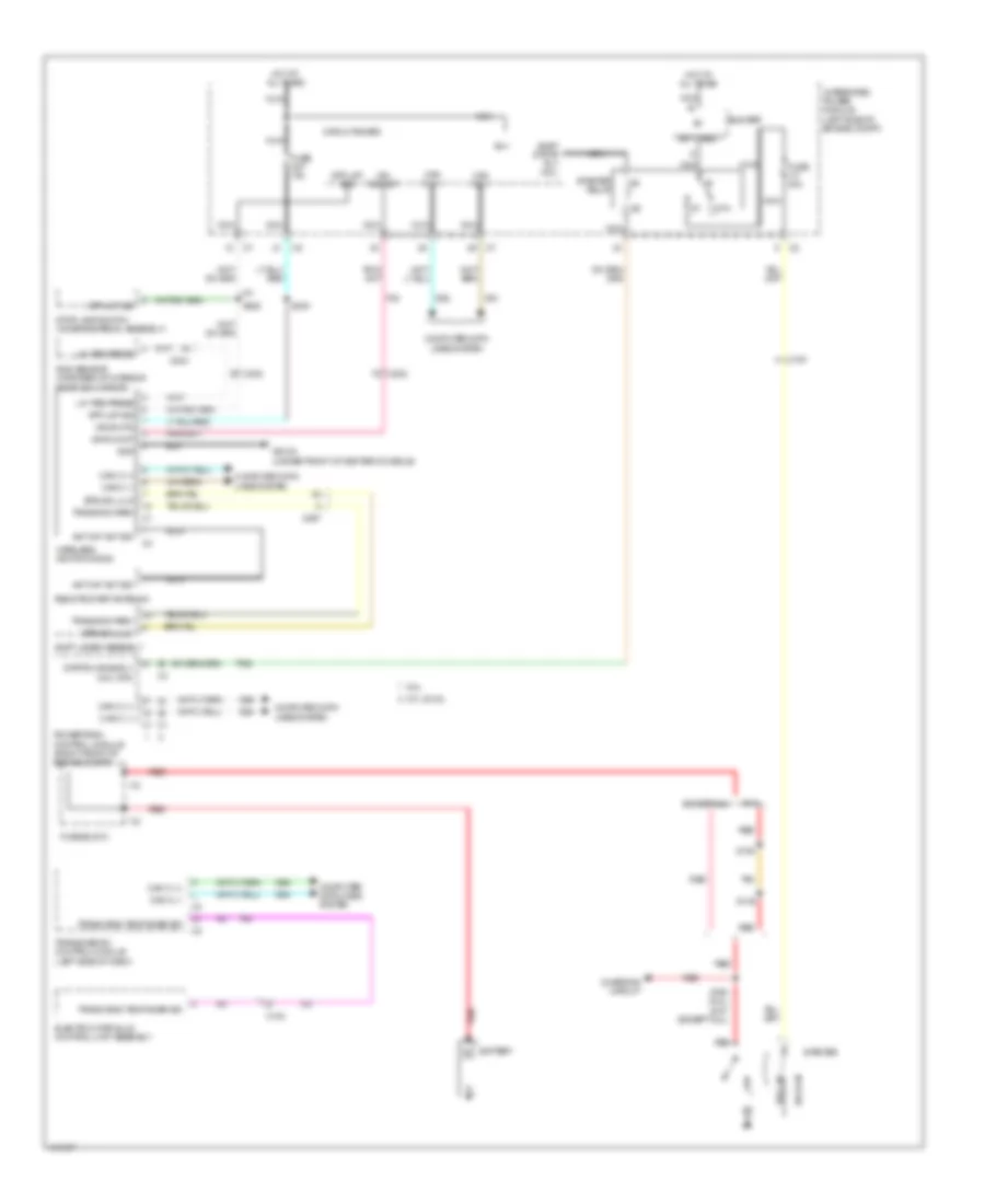 3.6L, Starting Wiring Diagram for Jeep Grand Cherokee Limited 2013