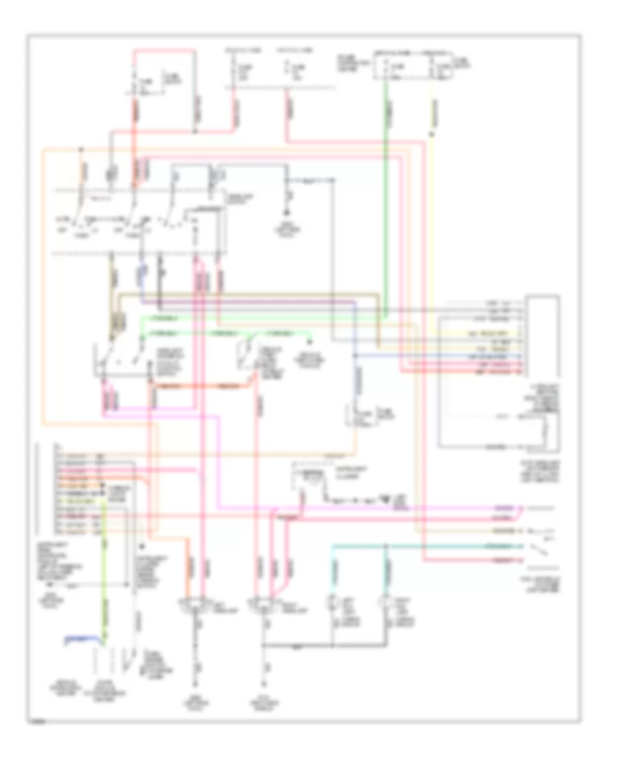 Autolamps Wiring Diagram for Jeep Grand Cherokee Limited 1994