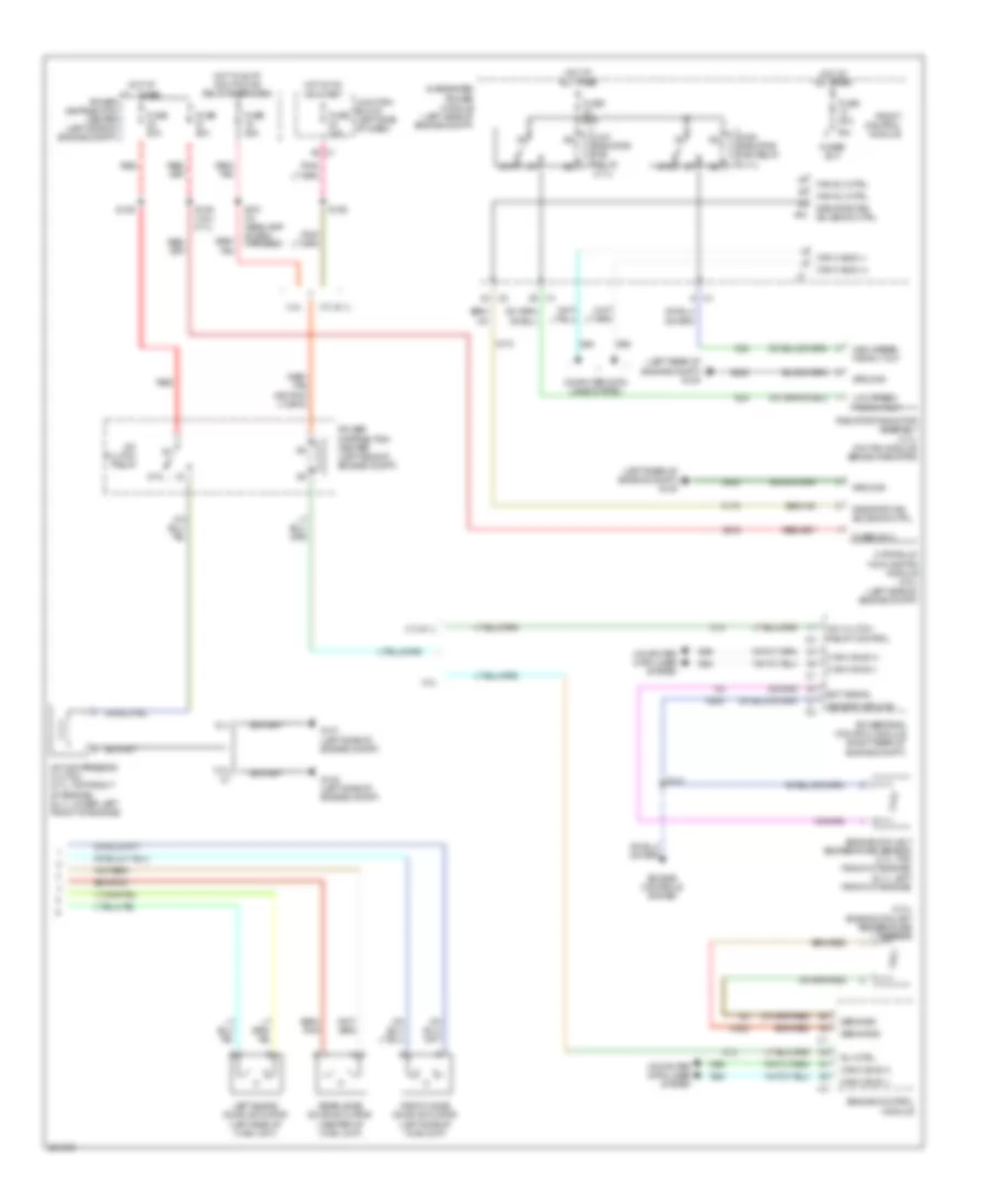 Manual A C Wiring Diagram 2 of 2 for Jeep Grand Cherokee SRT 8 2008