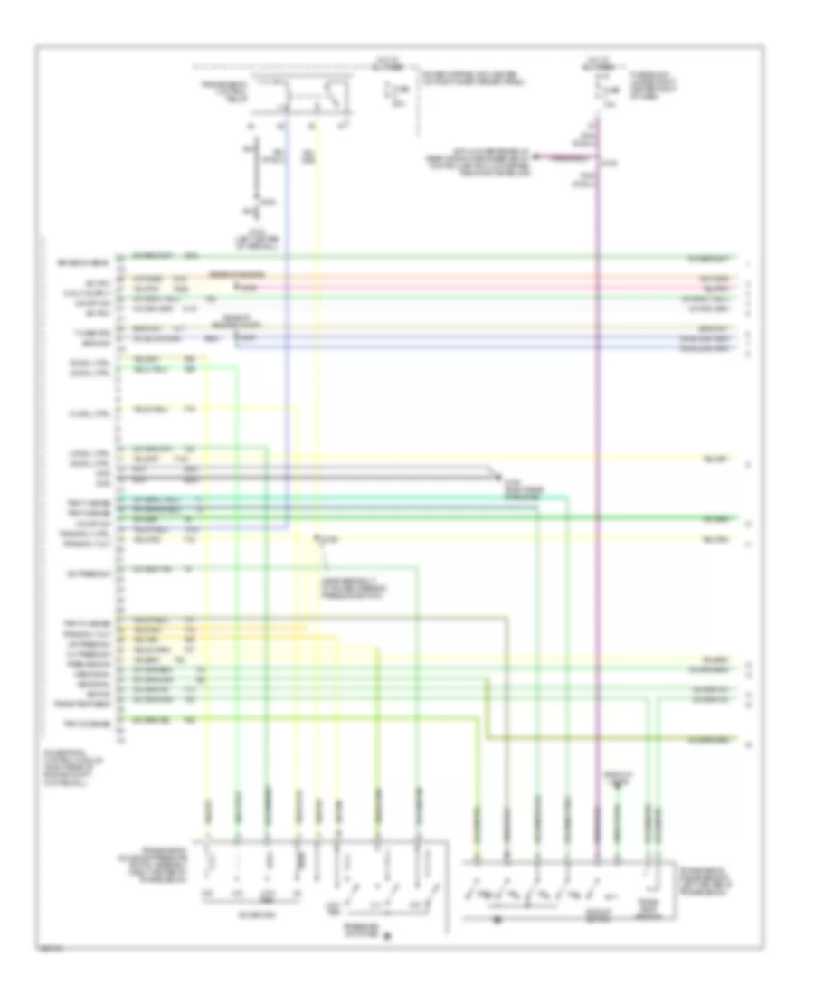 A T Wiring Diagram 1 of 2 for Jeep Wrangler Rubicon 2005