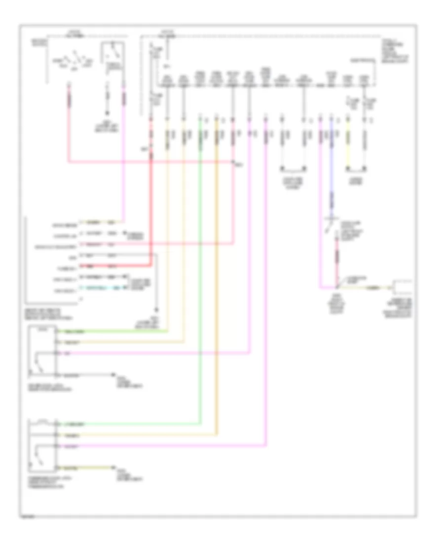 Anti theft Wiring Diagram 1 of 2 for Jeep Liberty Limited 2008