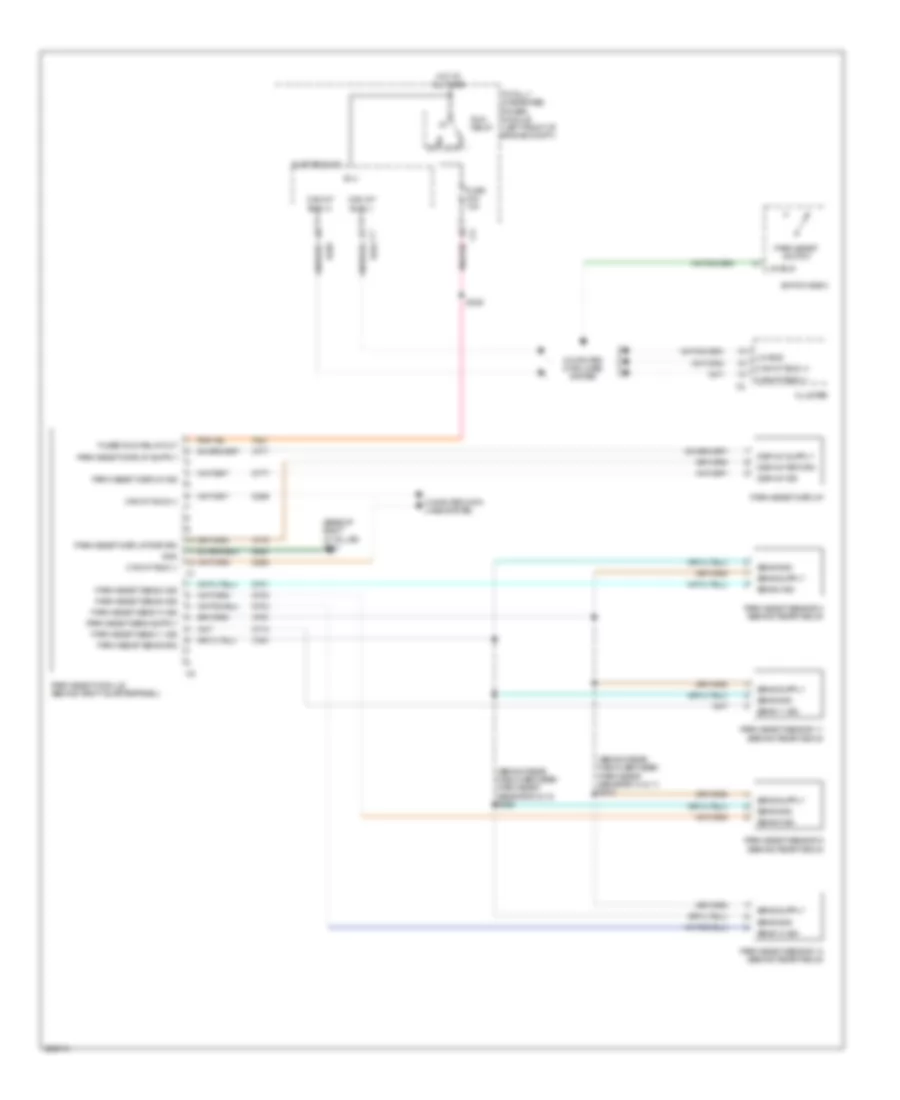 Parking Assistant Wiring Diagram for Jeep Liberty Limited 2008