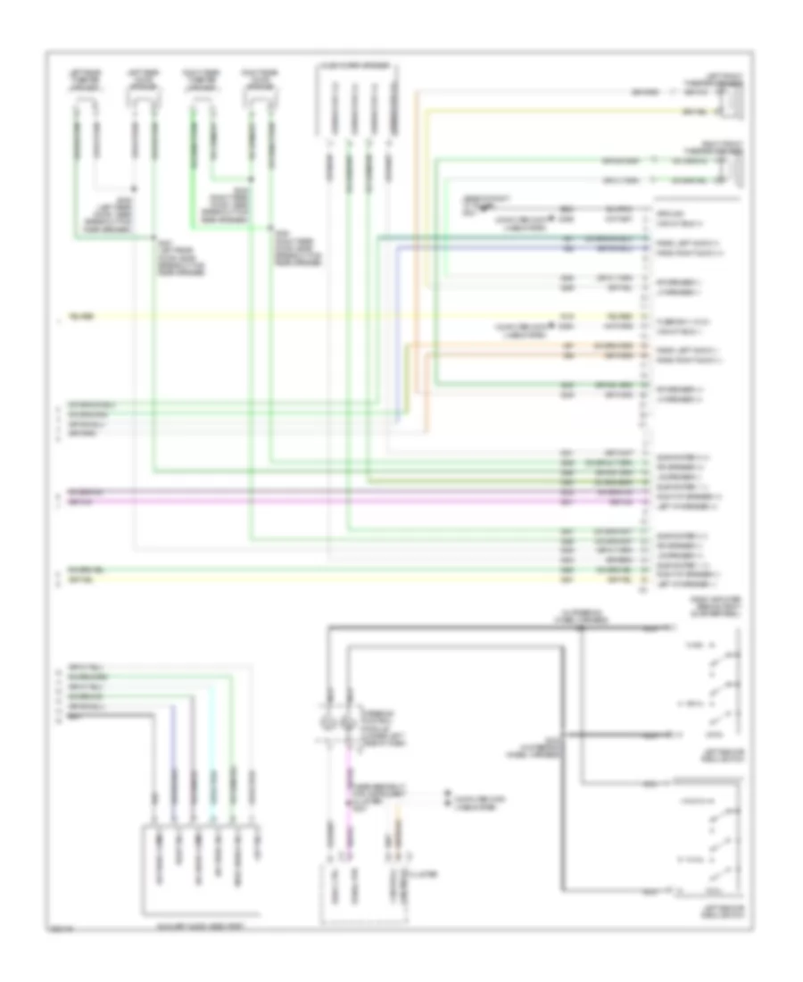 Radio Wiring Diagram Premium 2 of 2 for Jeep Liberty Limited 2008